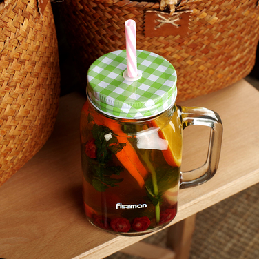 Банка для смузі Fissman 650 мл (6407)