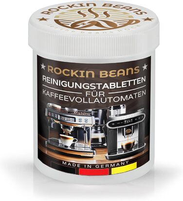 Таблетки для чищення кавомашин 100 шт Rockin Beans