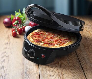 Електрична піч для піци 1800 Вт чорна Bestron