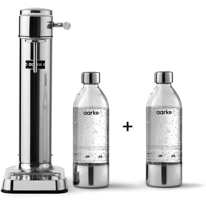 Набір для газування води, 3 предмети, металік Carbonator 3 Aarke