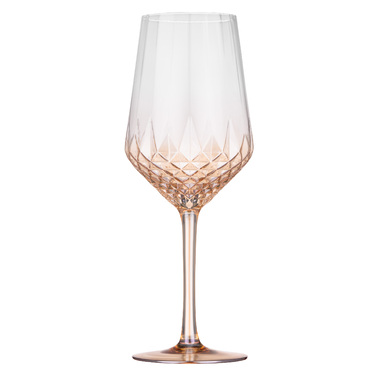 ARDESTO Black Mars Favola Набор бокалов для вина 460мл, 2шт, стекло, прозрачный золотой