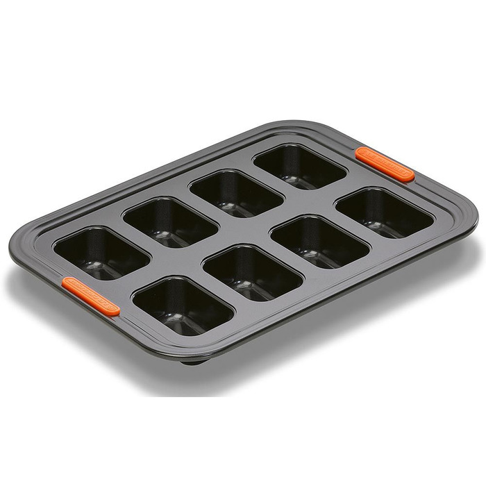 Форма для випічки 8 міні-буханок хліба 40 х 30 х 4,3 см Black Le Creuset