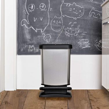 Сміттєвий бак з кришкою 20 л Rotho