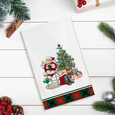 Набір з 4 різдвяних кухонних рушників 45 x 65 см, набір P Ohok