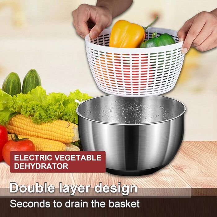 Спиннер для салата 4,8 л E-Greetshopping