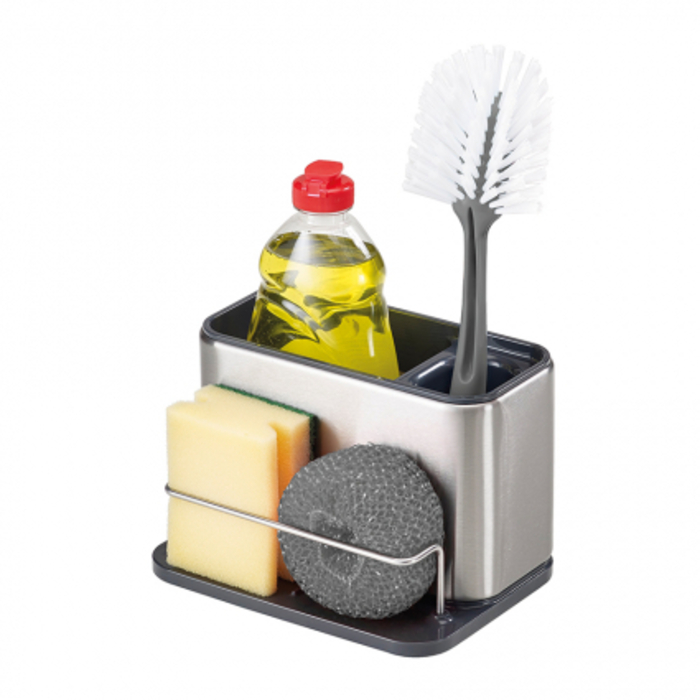 Органайзер для раковини, 13 х 12,5 х 18 см, сірий, Surface Joseph Joseph