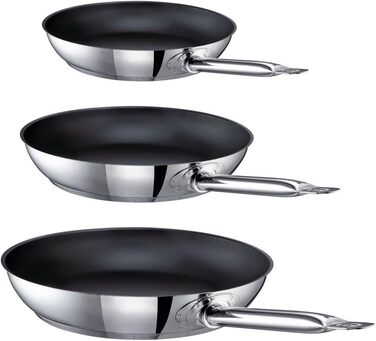 Алмазний герметик набір каструль з нержавіючої сталі 163059-20 -24-28, алюмінієва капсульна основа ecotherm