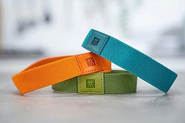 Эластичные ленты для лач-боксов, 3 шт. разноцветные Dino Zwilling