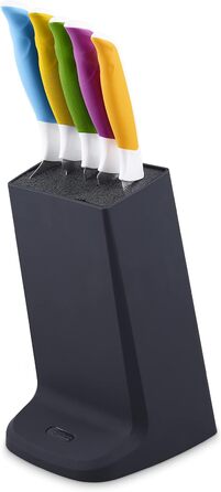 Комфорт с разделочными досками, японская нержавеющая сталь, многоцветный, нож для очистки овощей, нож для очистки овощей, разделочные доски, можно мыть в посудомоечной машине (набор из 5 блоков), 920249