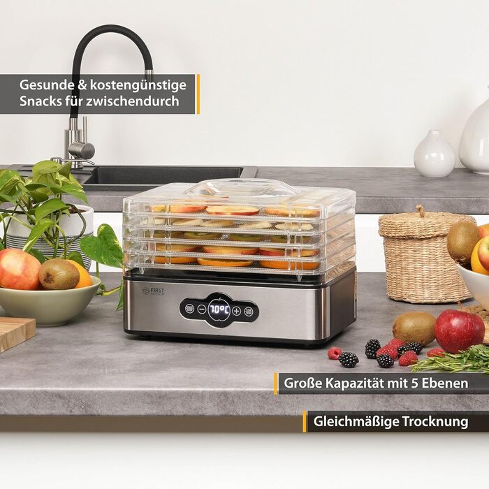 Дегідратор на 5 полиць, 240 Вт TZS First Austria