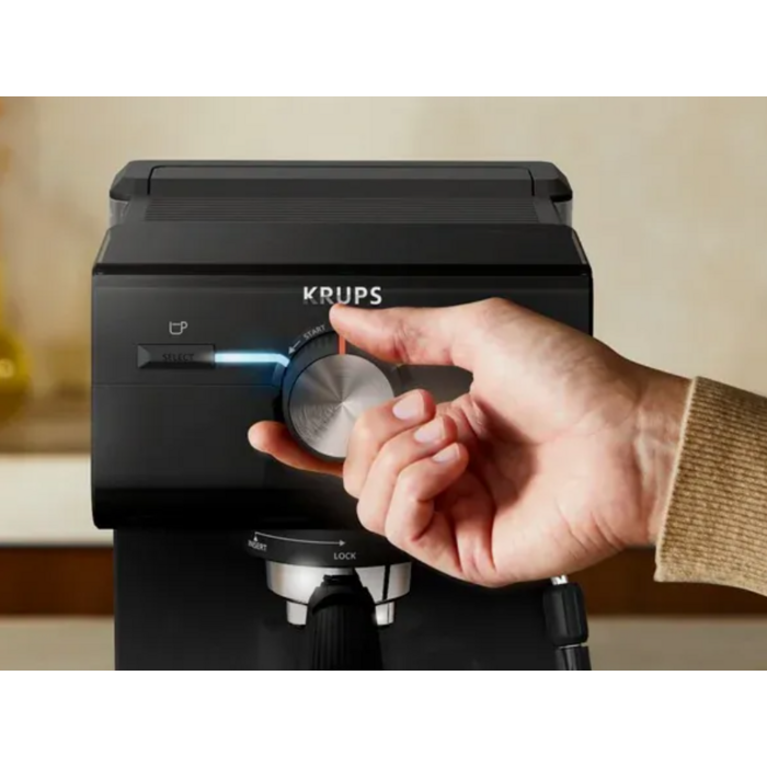 Кофеварка эспрессо Krups XP381810 OPIO BLK (7076115)