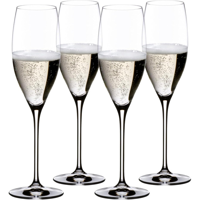 Келих для шампанського 230 мл, набір 4 предмети, Vinum Riedel