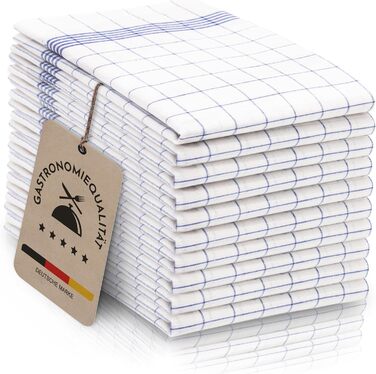 Набор кухонных полотенец из 10 предметов 50 x 70 см, синий ZOLLNER