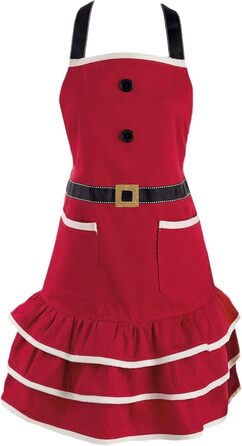 Набір кухонних рушників своїми руками, різдвяні рушники для випічки, приготування їжі та розваг, 18&quot x 28&quot, Tree Farm, 2 шт. (Mrs. Claus)