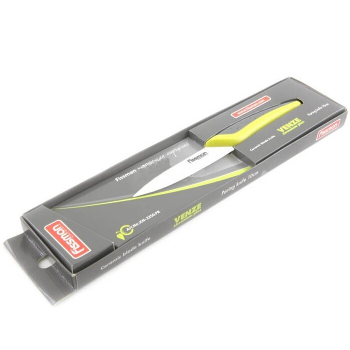 Нож отделочный Fissman VENZE 10 см керамическое лезвие (2250)