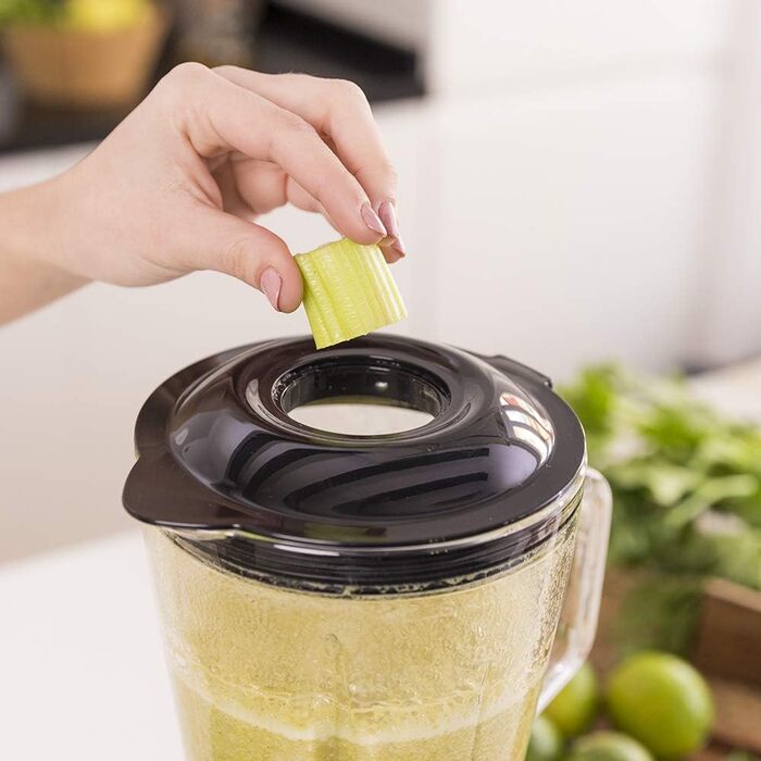 Блендер настольний 1,5 л 1000 Вт нержавеющая сталь Power Black Titanium 1000 Cecotec