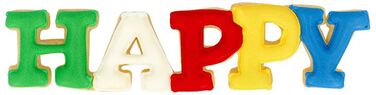 Форма для печива з написом Happy, 16 см, RBV Birkmann