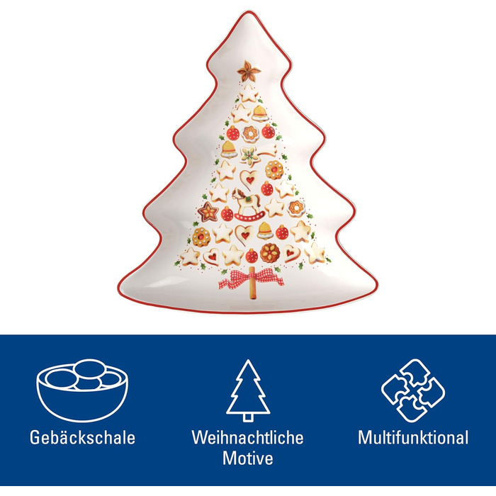 Блюдо в формі ялинки, велика 26 см Winter Bakery Delight Villeroy & Boch