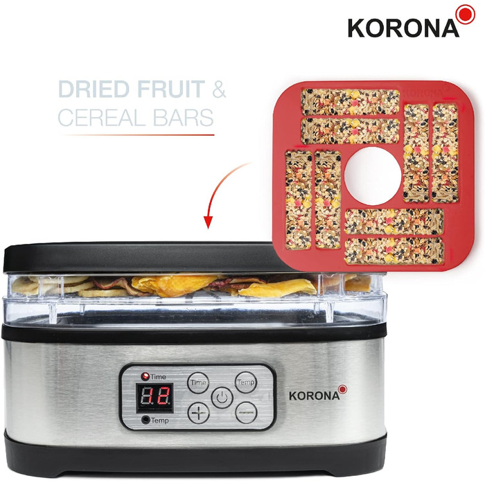 Дегидратор на 5 полок, 240 Вт Korona