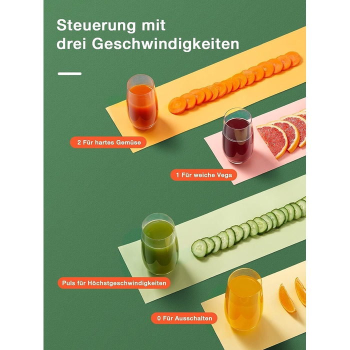 Соковижималка для овочів і фруктів, 400 Вт Juilist