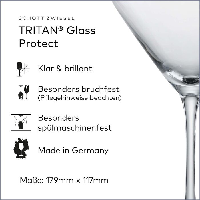 Класичні келихи для мартіні 270 мл, ціна за 1 шт. Classico Schott Zwiesel