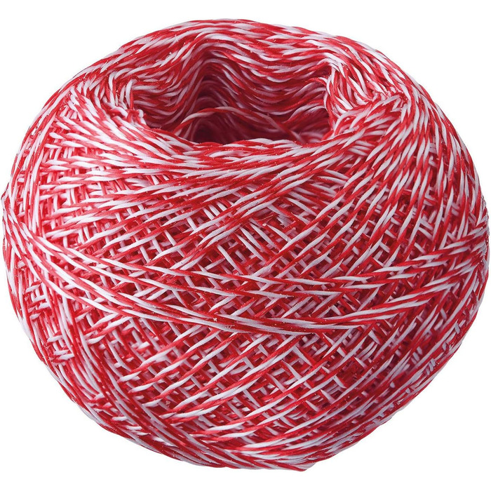 Нитка кухонна 60 м для ковбасок, набір 2 предмети, біло-червона Westmark