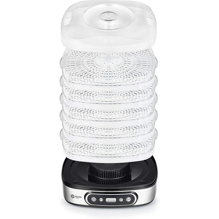 Дегідратор на 5 полиць, 500 Вт з LCD дисплеєм Balter