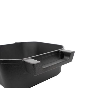 Голландська жаровня 6,5 л прямокутна без ніжок Santos