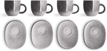 Набір посуду SPRINGLANE Misty Cliff 24 шт., Столовий сервіз з кераміки на 4 персони (4 шт. и (1 упаковка))