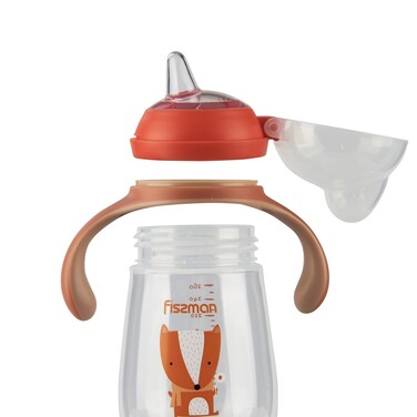 Бутылка для кормления Fissman 260 мл с ручками (6907)