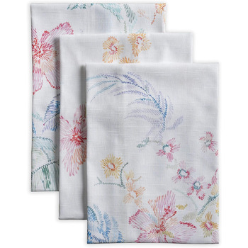 Набір із 3 багатоцільових кухонних рушників Maison d&39 Hermine Rural Christmas, 100 бавовна Барні рушники День подяки/Різдво (50 см x 70 см) (27 - Райський острів)