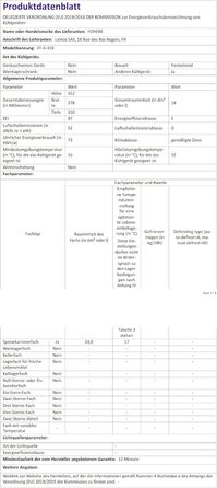 Мини-холодильник с функцией охлаждения 15 л синий FOHERE