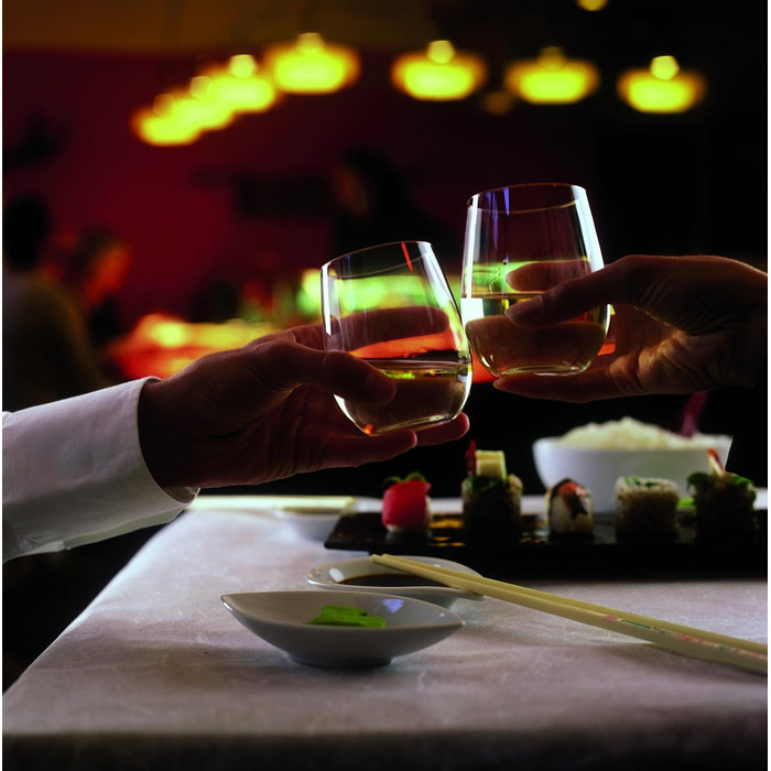 Набір з 4 різнокольорових склянок 335 мл, O Wine Tumbler Riedel