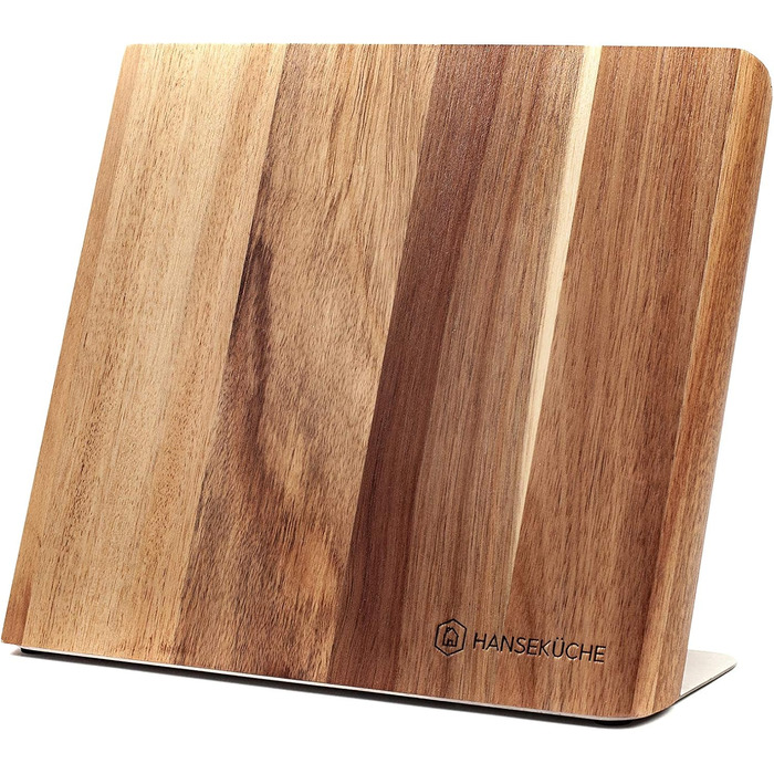 Магнітний тримач для ножів коричневий 22,5 см Hanseküche