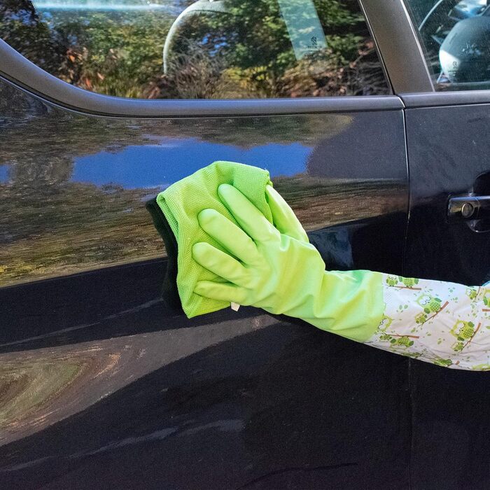 Гумові рукавички для миття посуду 45 см TRIXES