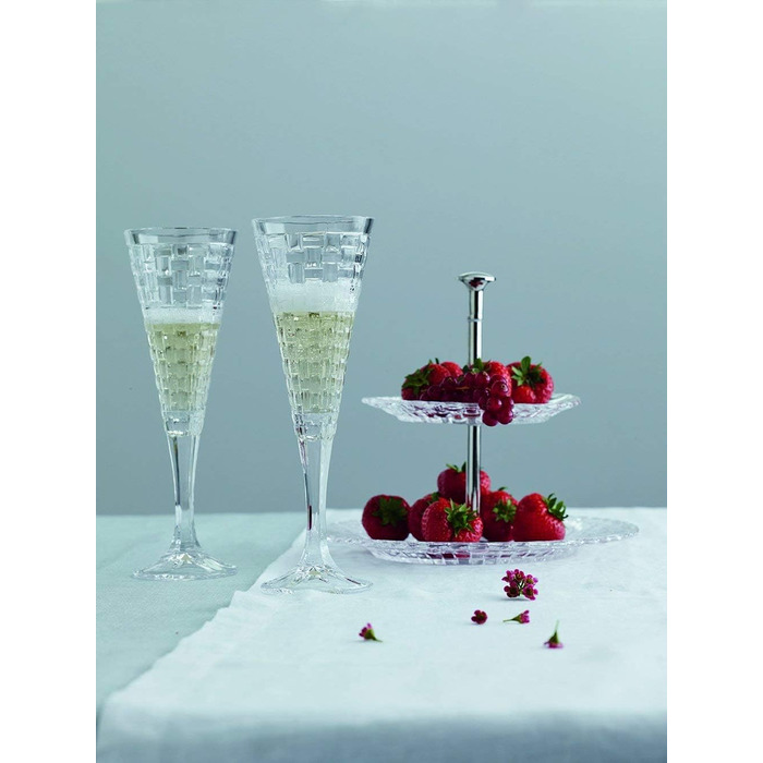 Набір мисок з 5 предметів, миска 30 см 4 миски 21 см, bossa nova, 0098369-0 (набір келихів для шампанського, 2 шт.)