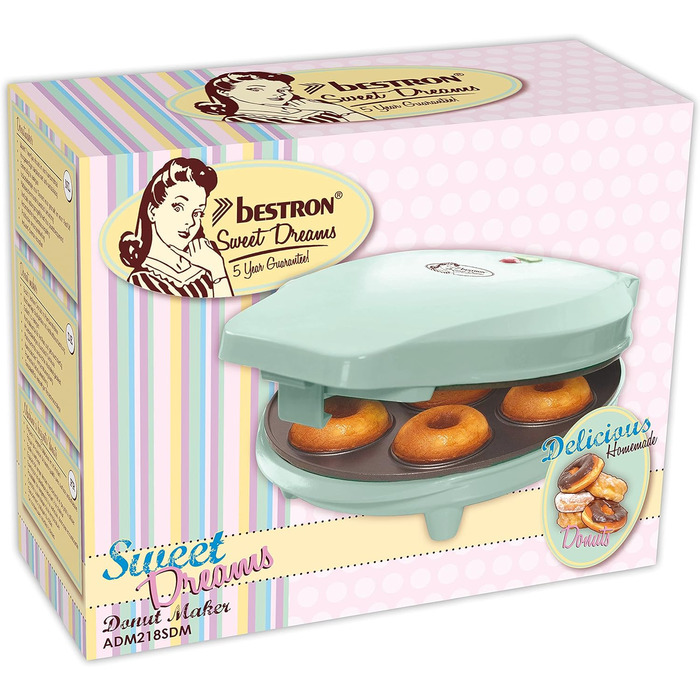 Вафельниця у ретро-дизайні 700 Вт Bestron