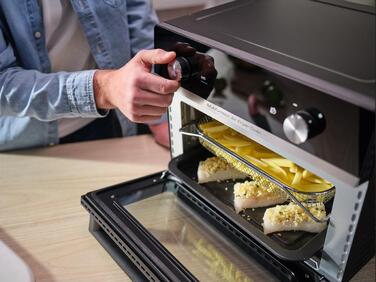 Tefal Мультипіч EasyFry Oven Multifunctional, 1800Вт, механічне керув., пластик, чорний