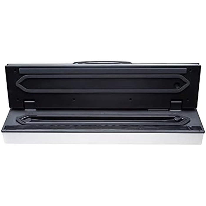 Вакуумний пакувальник Allpax P 355, пристрій для запаювання плівкою харчових продуктів та делікатних продуктів, вакуумний пакувальник для запаювання та приготування їжі методом су-від, включаючи адаптерний шланг та 100 вакуумних пакетів (вакуумний пакувал