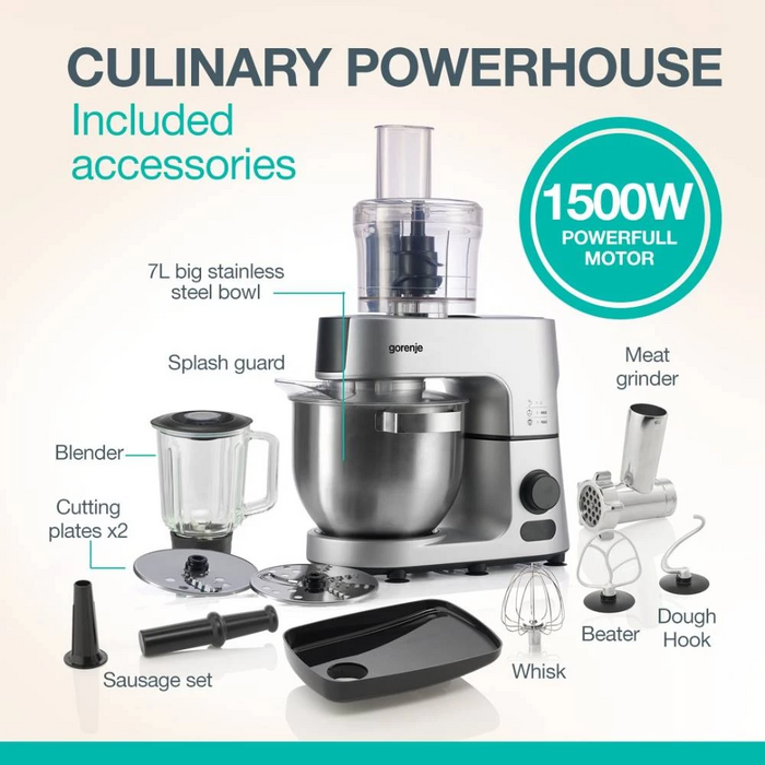 Кухонна машина Gorenje MMC1500SCX (7088391)