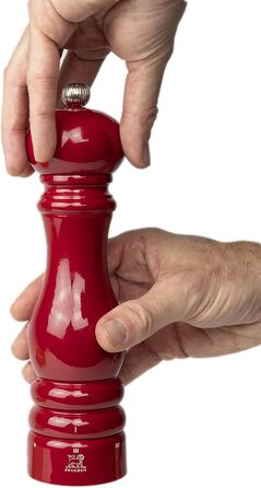 Попередньо встановлених шліфувальних приладів - Виготовлений з деревини, сертифікованої PEFC - Французьке ноу-хау - Кольори (перцевий млин, червоний лакований Passion), 22