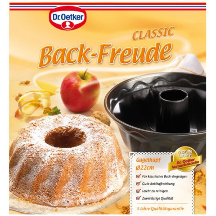 Форма для выпечки кексов классическая Ø 22 см Back - Freude Classic Dr. Oetker