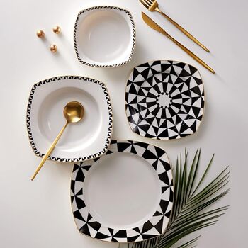 Набір порцелянового посуду преміум-класу 24 предмети на 6 персон Generic