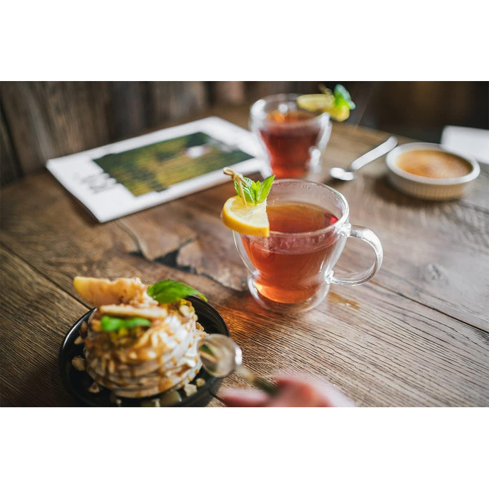 Кофейные чашки с двойными стенками 2 шт., 370 мл Konsimo