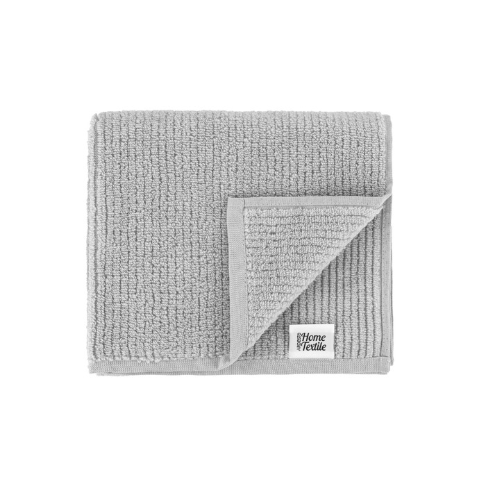 Полотенце махровое Ardesto Air, 50х90см, 100% хлопок, серый
