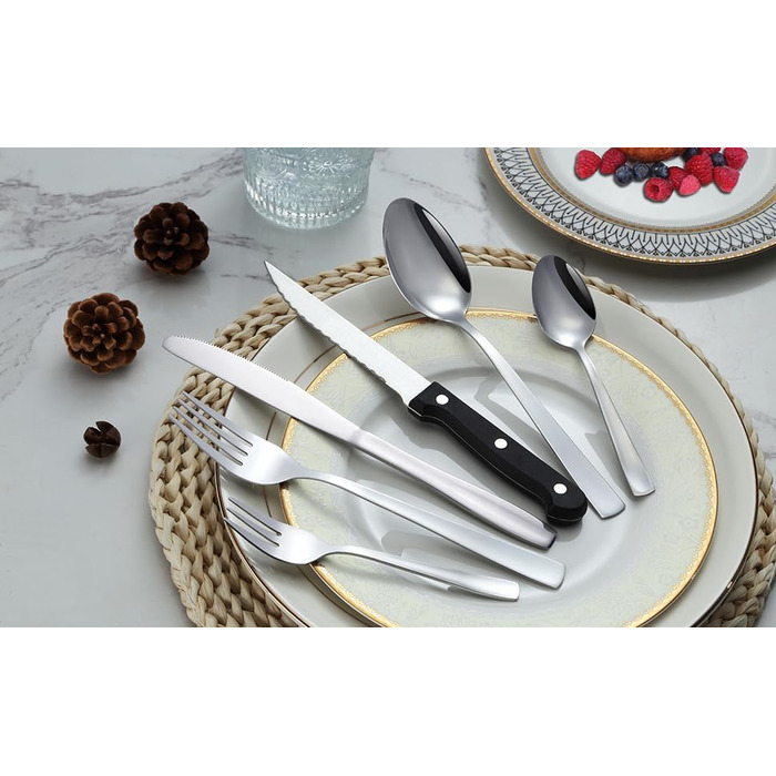 Набор столовых приборов на 6 человек 36 предметов Pleafind