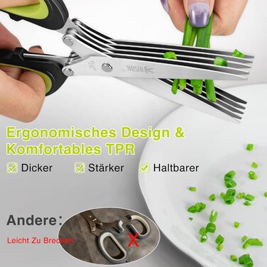 Кухонні ножиці з 5 лезами BISNIE