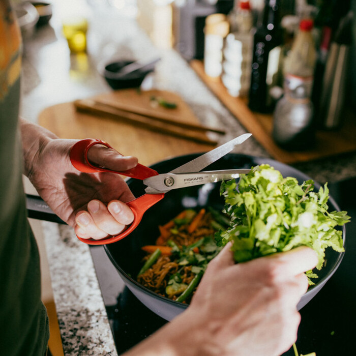 Ножиці Fiskars універсальні для шульги 21 см (1075035)