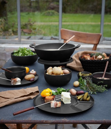 Тарелка для фондю\Менажница 24,2 см Kuro Coppa ASA-Selection