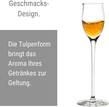 Набір із 6 чарок з ніжкою 65 мл, Quatrophil Stölzle Lausitz